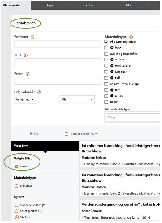 litteraturtolkninger titel
